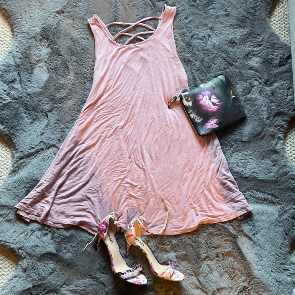 Lilac casual dress